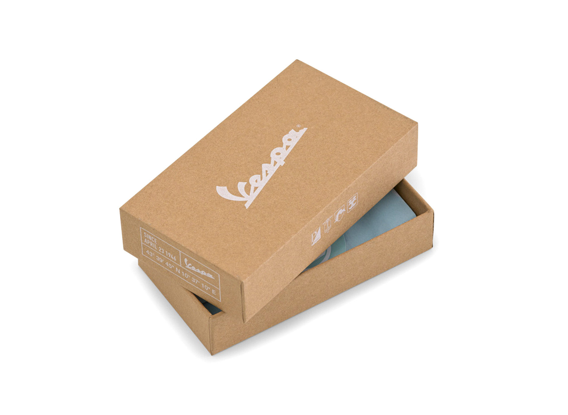 Llavero Vespa Blade gris, colección DEC