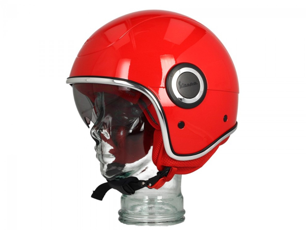 Casco Vespa VJ1 jet 946 (ROJO)