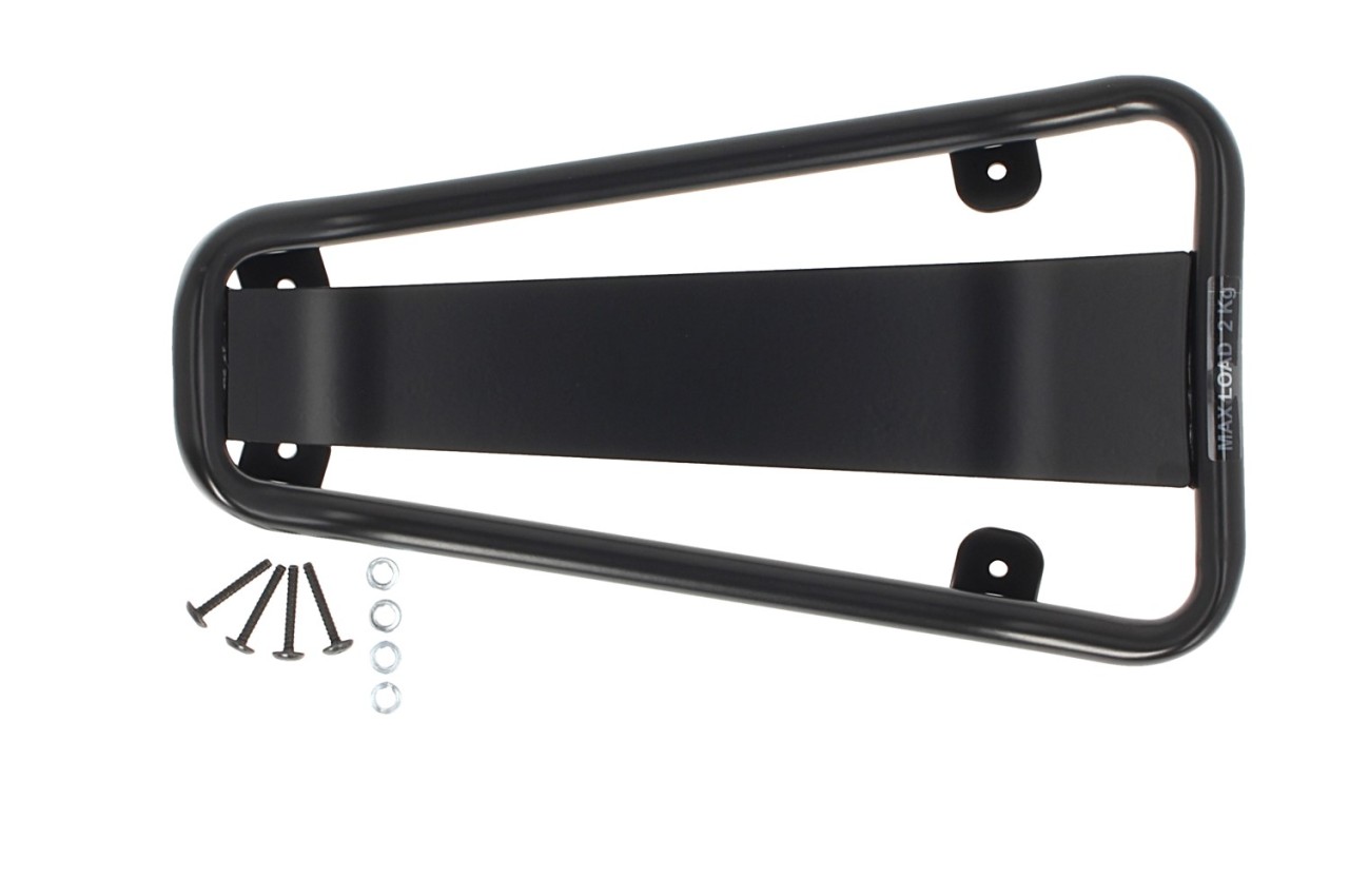 Portatúneles negro para Vespa Primavera / Sprint Elettrica (24-)