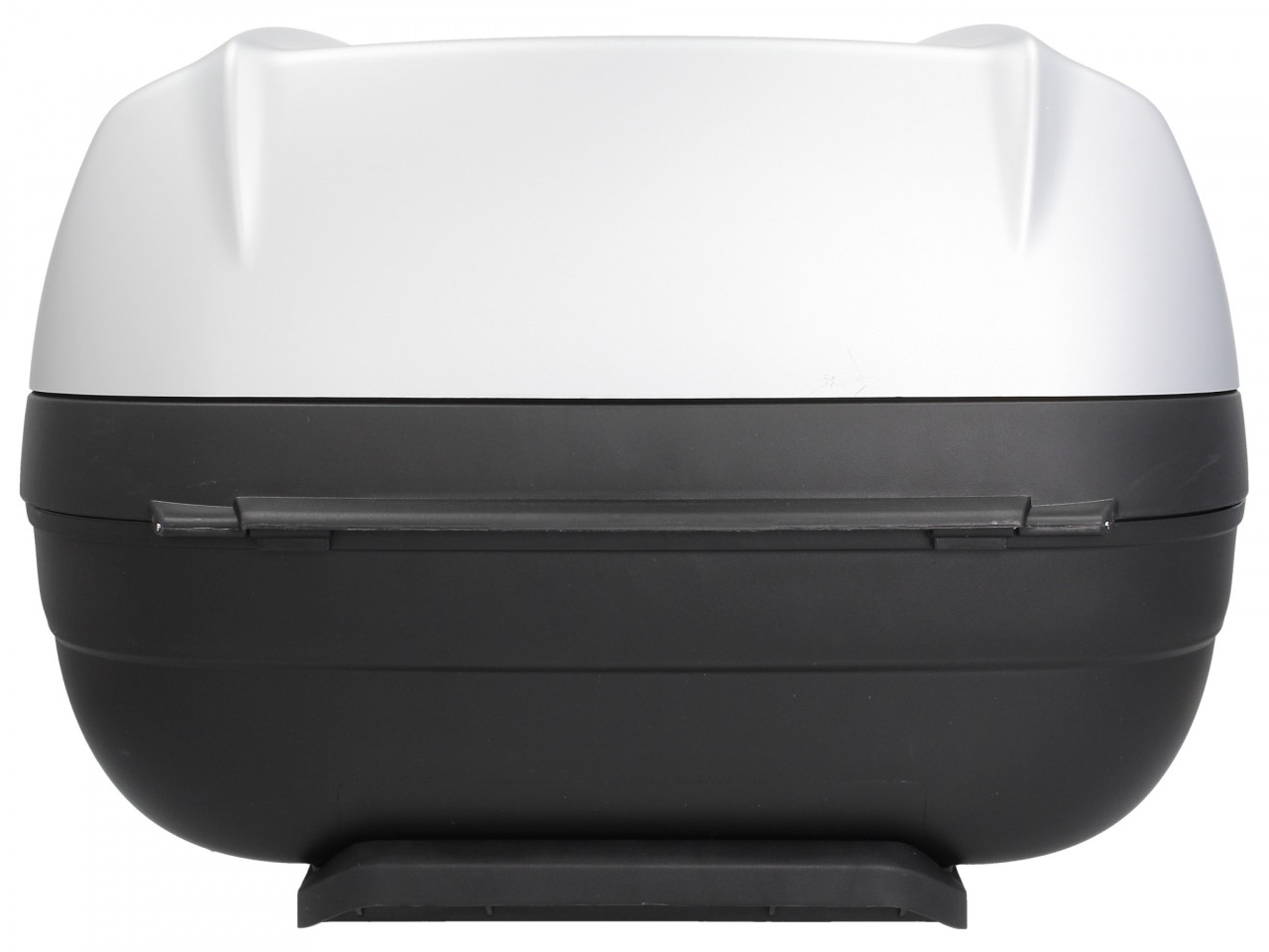 Kit Top Case (incl. placa de retención), 37 l, gris para Piaggio MP3 125 / 300 / Sport HPE
