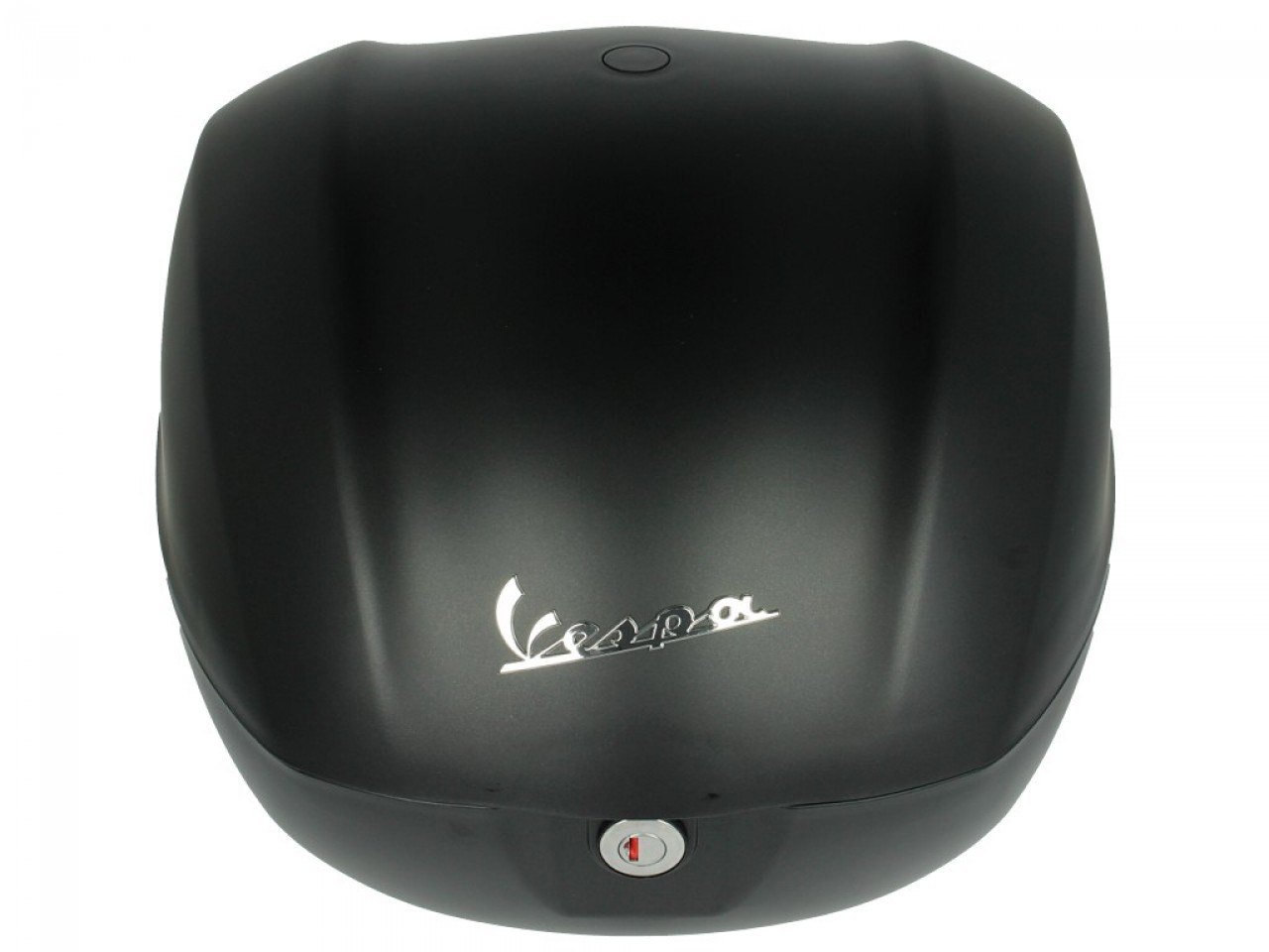 Kit Topcase 32L negro opaco (99/C), respaldo negro, portaequipajes cromado para Primavera