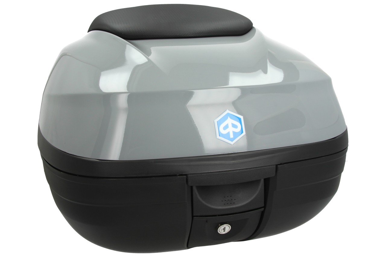 Top Case 37 l, gris (HT_grigio Mouse 715/C) para Piaggio MP3 400 / 500 HPE 2020-2021