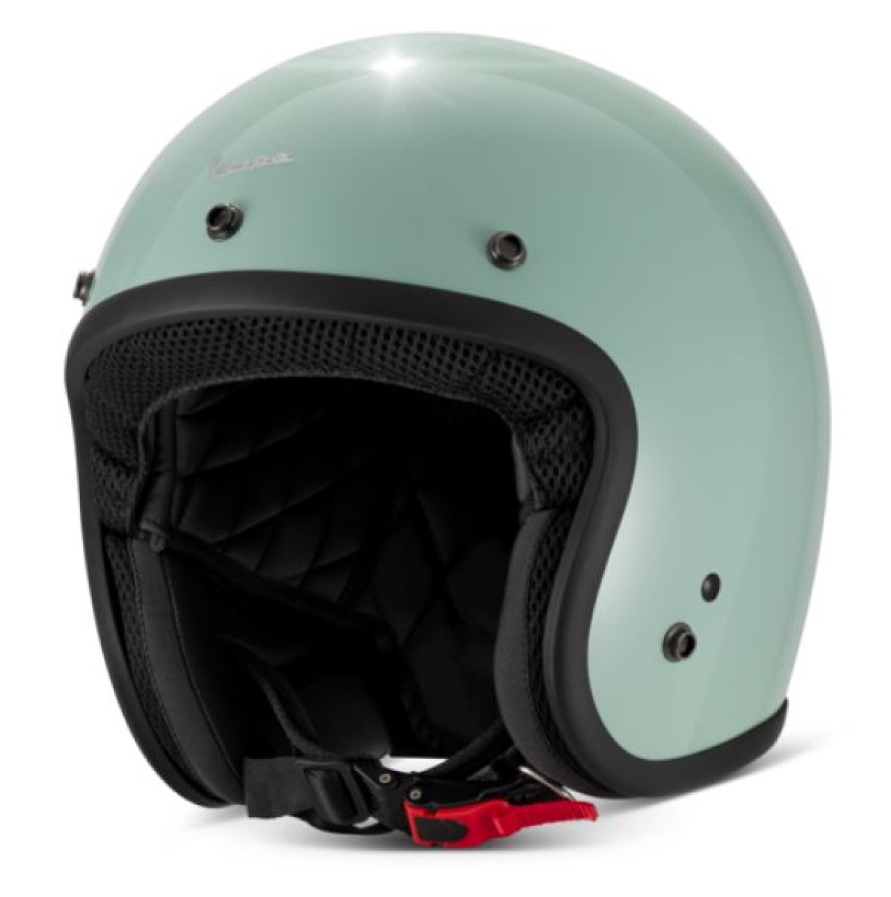 Casco Vespa jet Versilia verde amabile