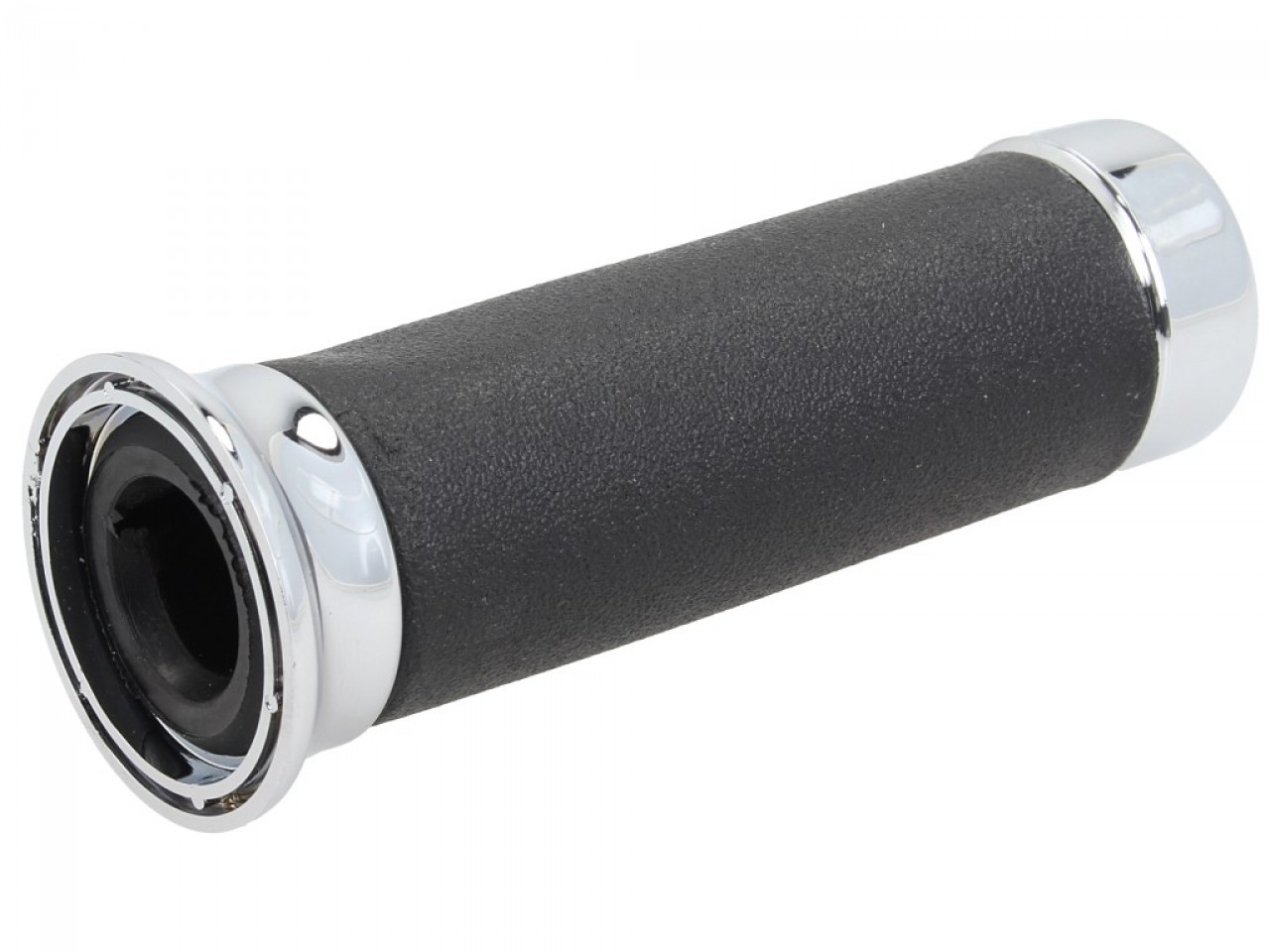 Goma para el puño derecho, negra, para Vespa LXV 50-125