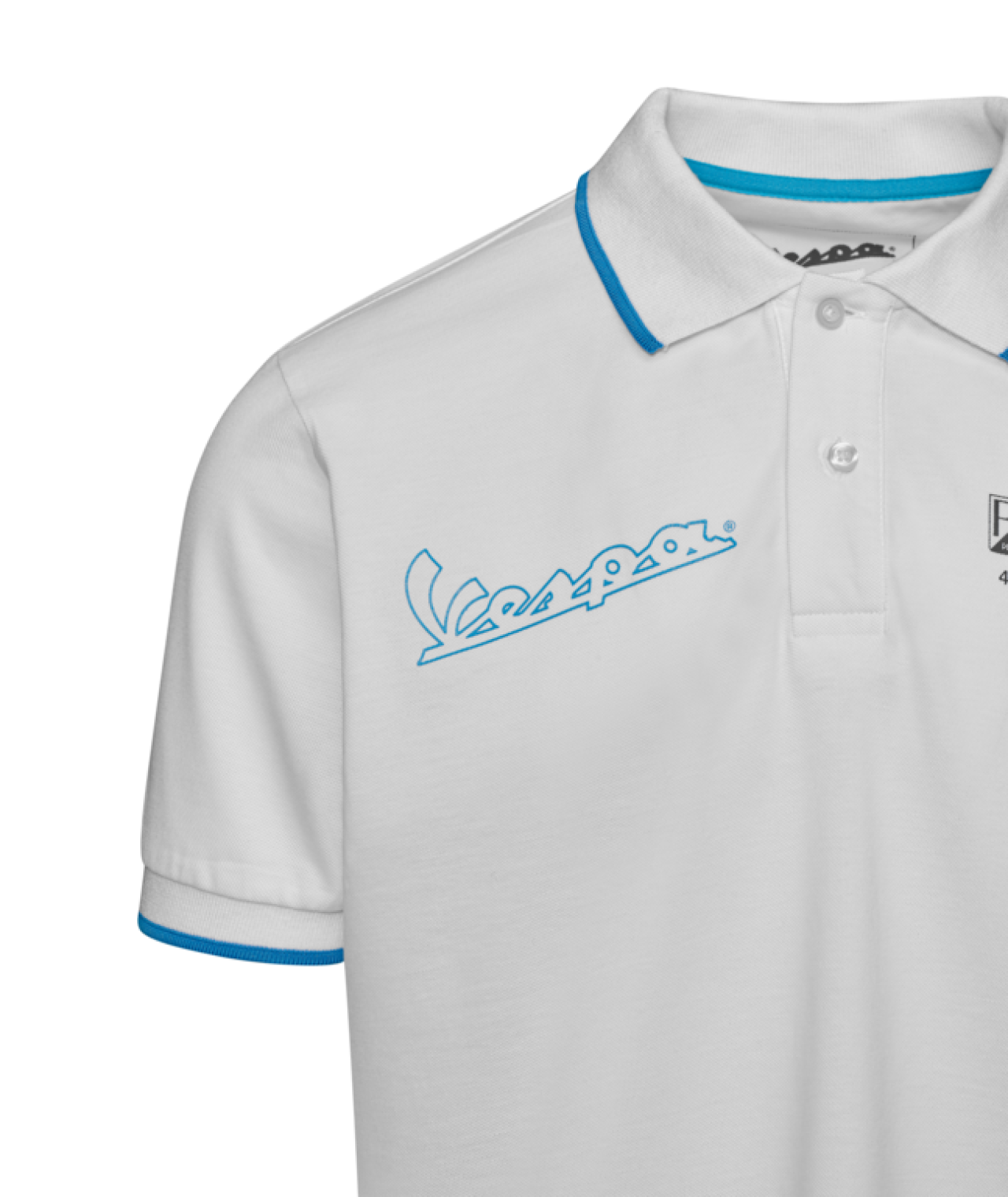 Camiseta polo Vespa «Holy white» de la colección DEC