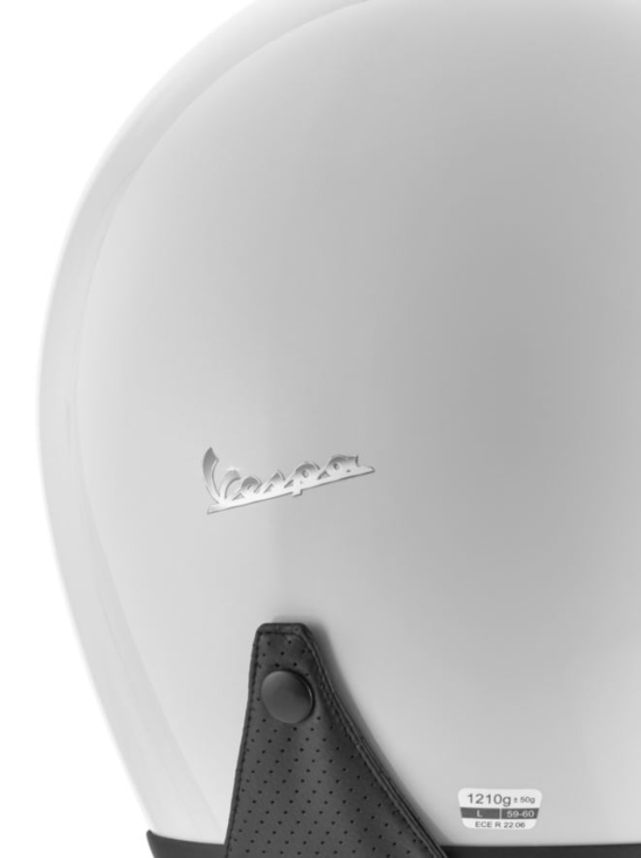 Casco jet Vespa Versilia blanco - L