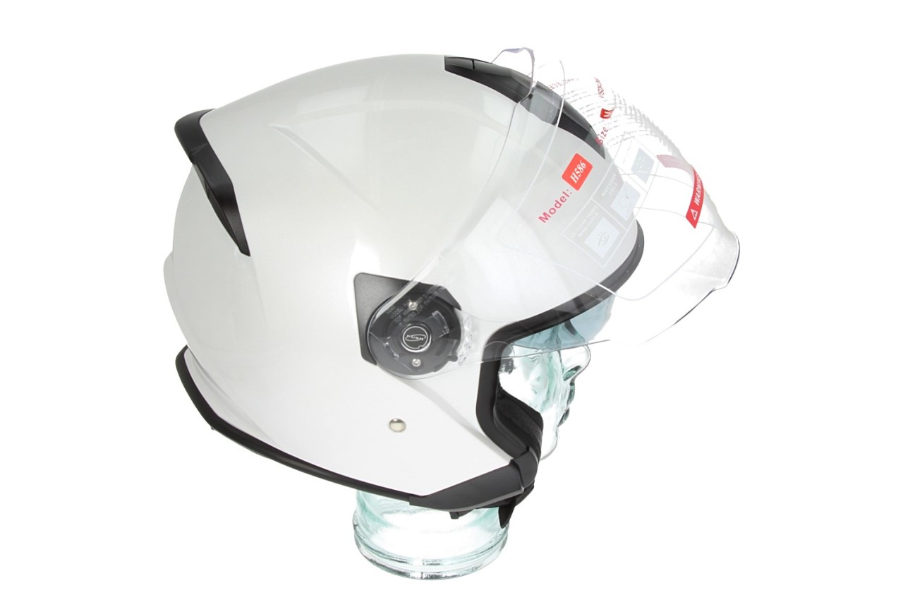 Casco Piaggio Jet Full Jet PFJ blanco brillante