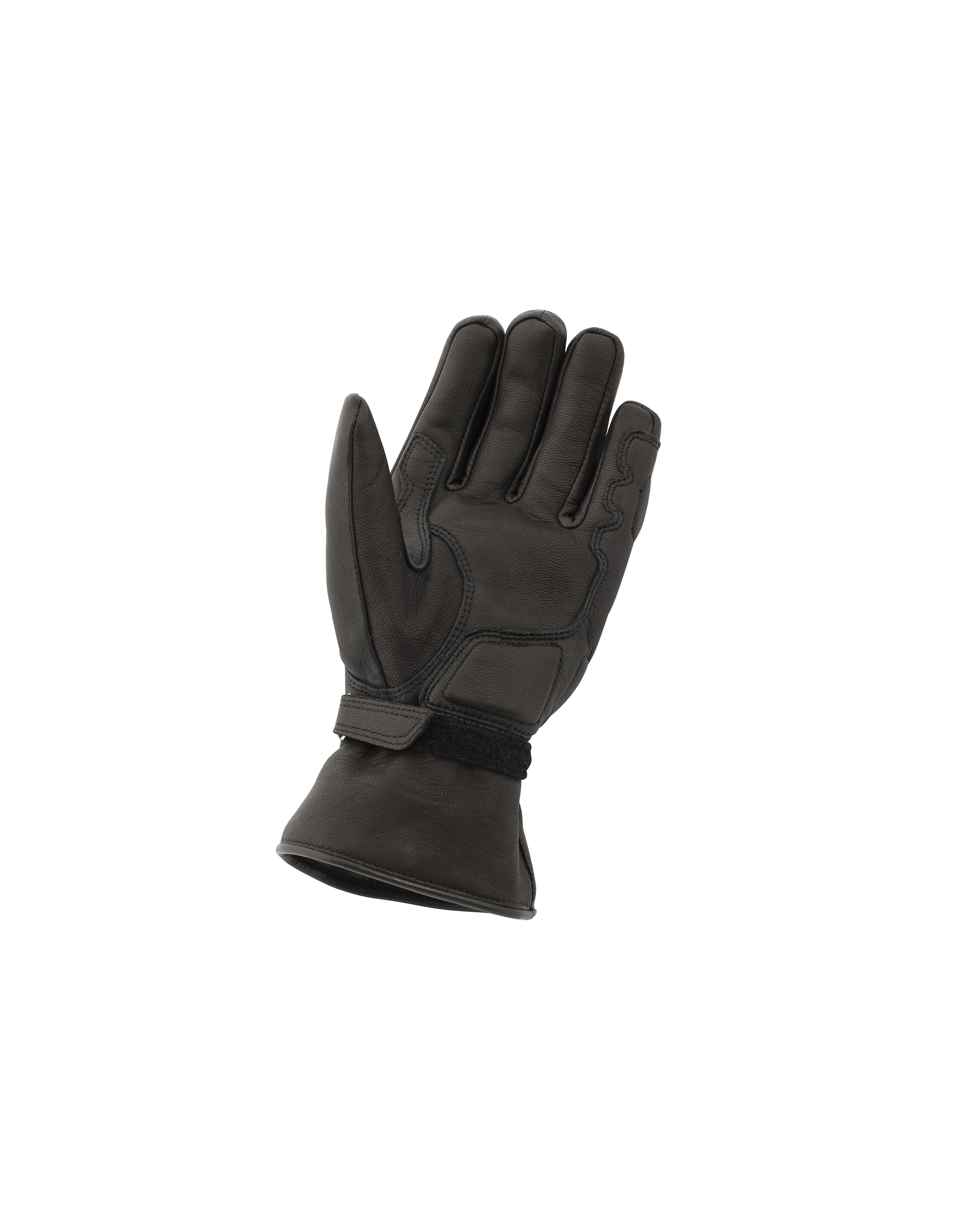 Guantes de invierno Vespa 3/4 cuero negro