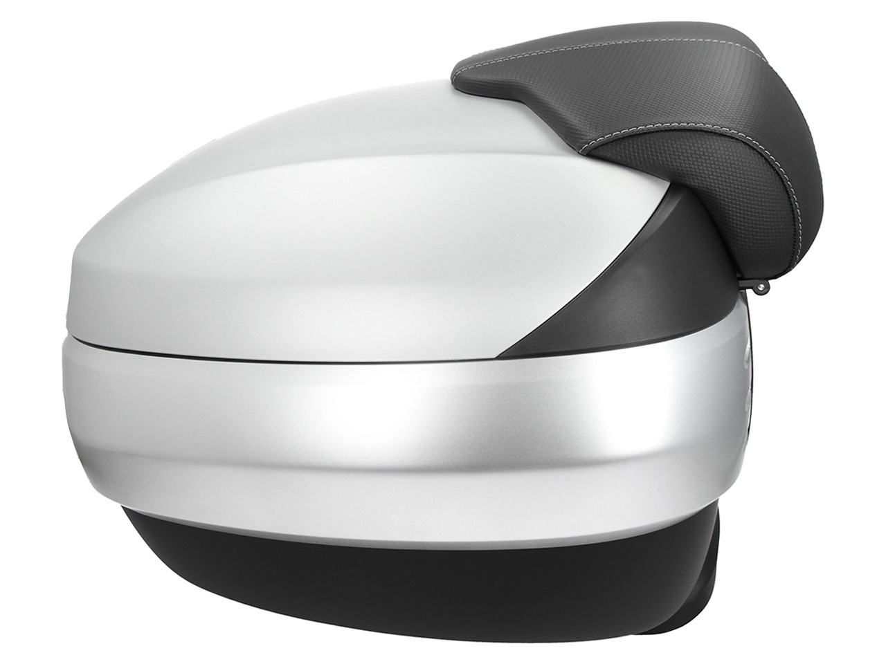 Top Case 50 l, gris mate (H4_grey mate 760/B) para Piaggio MP3 400 / 500 HPE 2020-2021