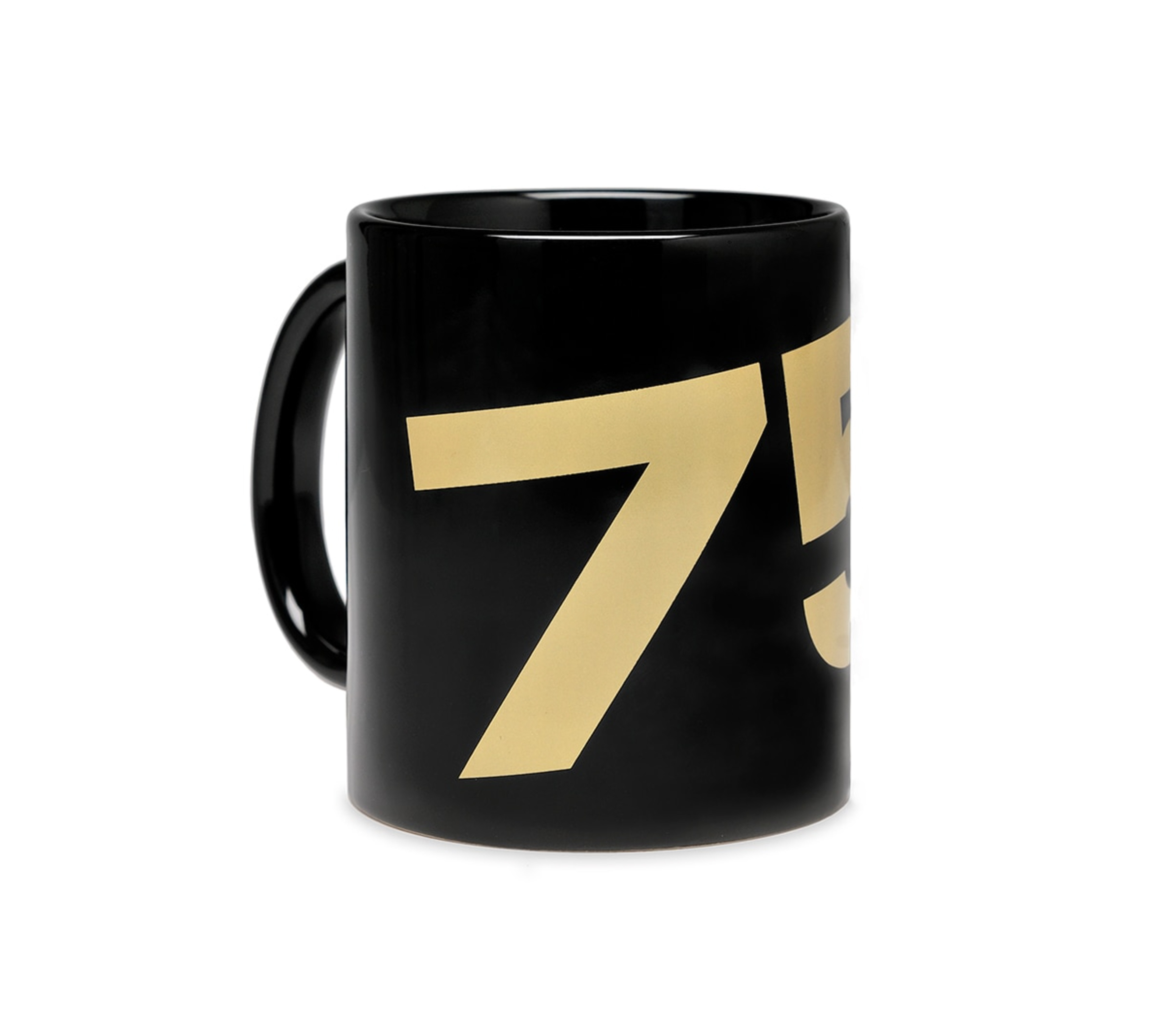 Taza Vespa 75 años - negra