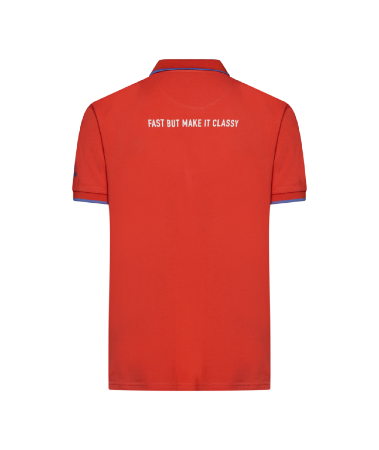 Camiseta polo Vespa naranja «Flame», colección DEC