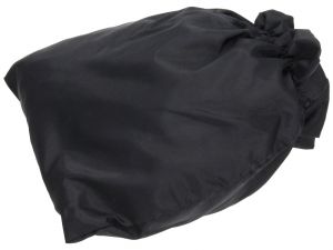 Funda de lluvia para asiento de Vespa LX, negra, repelente al agua