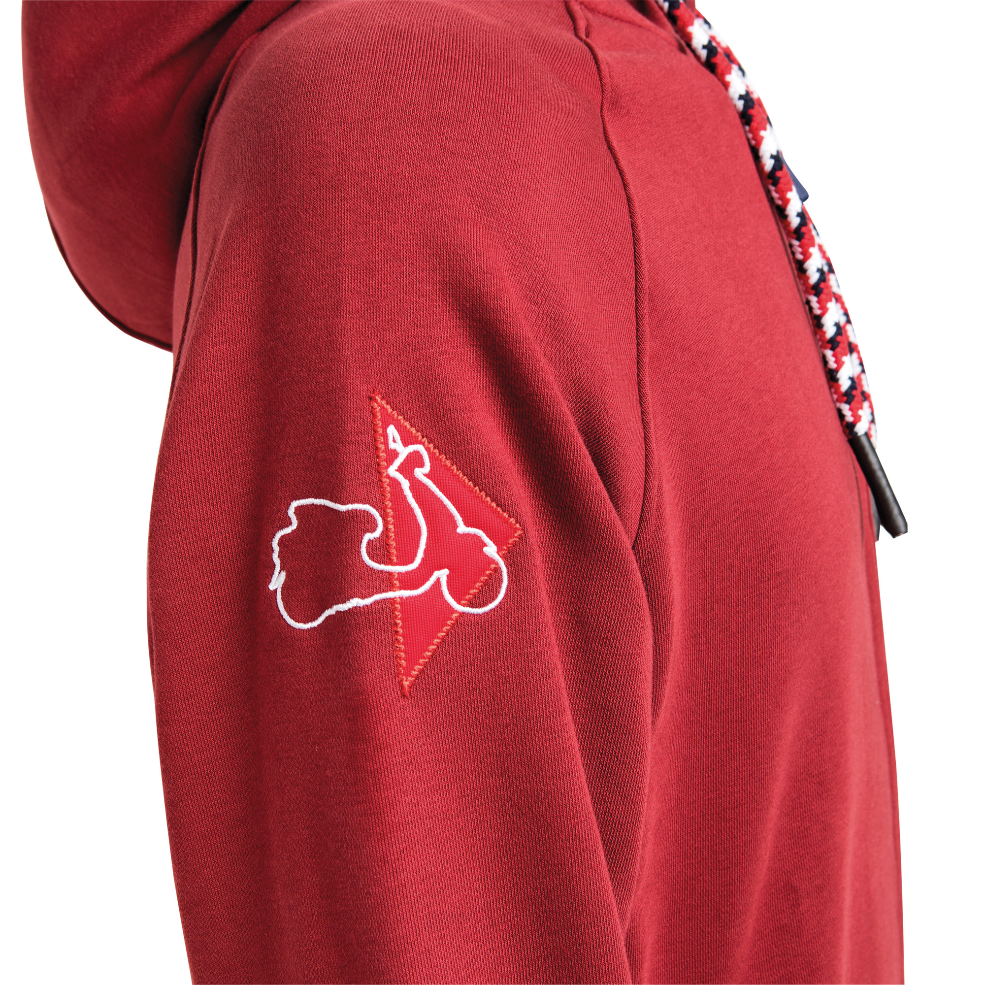 Vespa Sweat Shirt Chaqueta de algodón modernista caballeros rojo