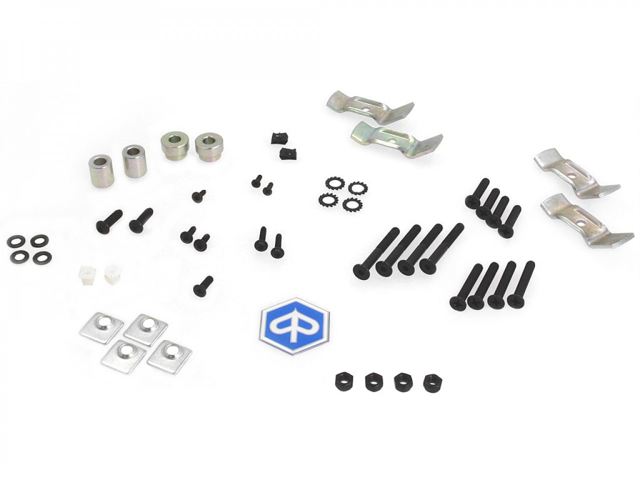 Kit Top Case (incl. placa de montaje), 37 l, negro mate para Piaggio MP3 125 / 300 / Sport HPE
