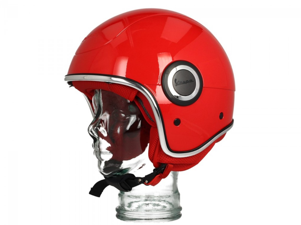 Casco Vespa VJ1 jet 946 (ROJO)