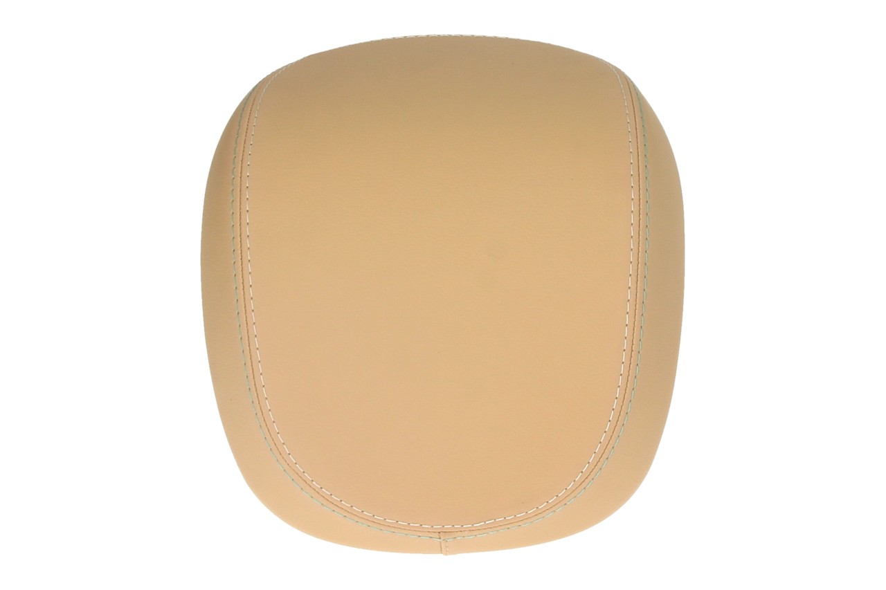 Kit Topcase 32L latte menta (350/A), respaldo beige, portaequipajes cromado para Primavera