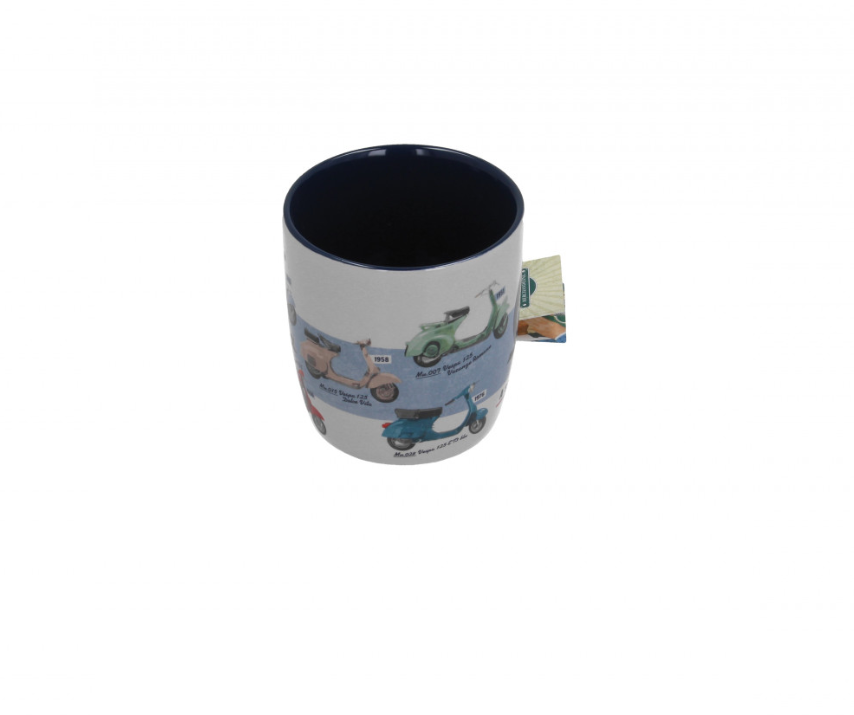Tabla de modelos de taza Vespa