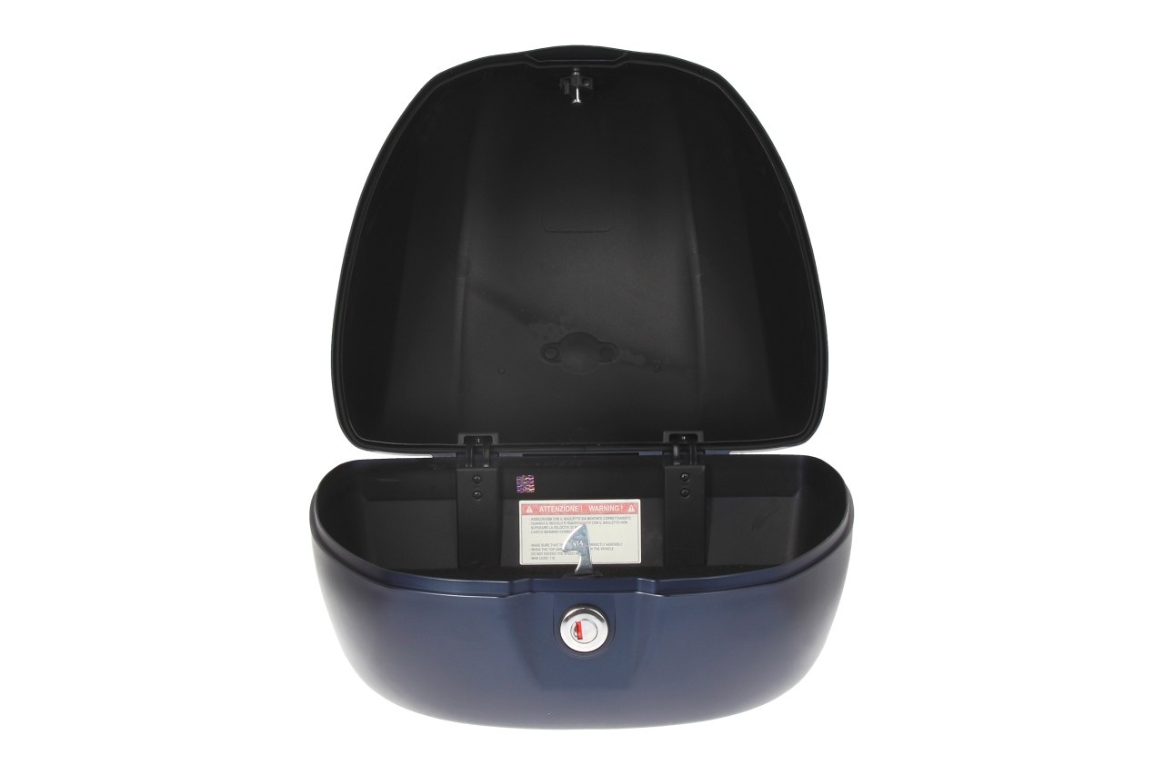 Vepsa  Baúl trasero de 32 l azul mate 288/A sin acolchado para la espalda