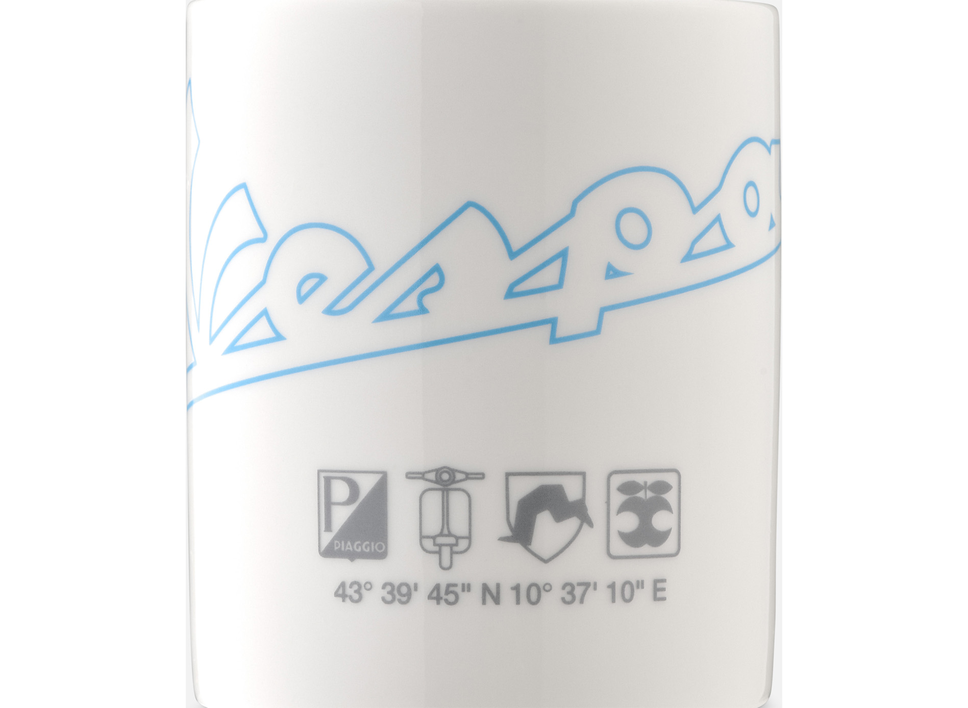 Taza Vespa blanca