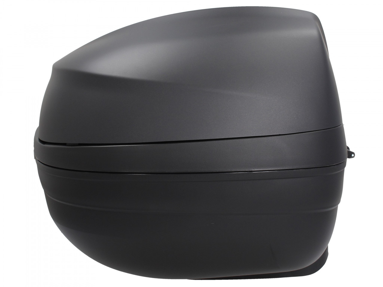 Kit Top Case (incl. placa de montaje), 37 l, negro mate para Piaggio MP3 125 / 300 / Sport HPE