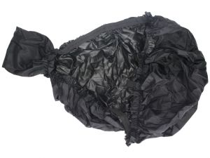 Funda de lluvia para asiento de Vespa LX, negra, repelente al agua