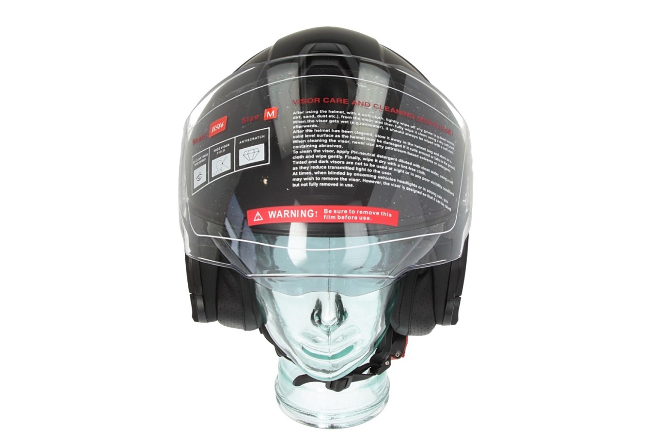 Casco Piaggio Jet Full Jet PFJ negro mate