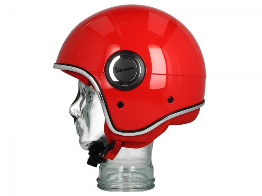 Casco Vespa VJ1 jet 946 (ROJO)