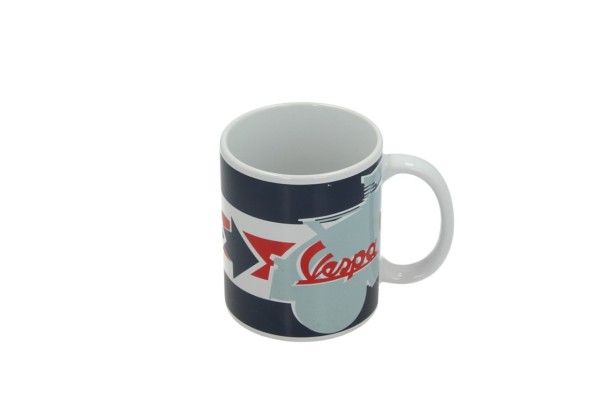 Taza Vespa azul