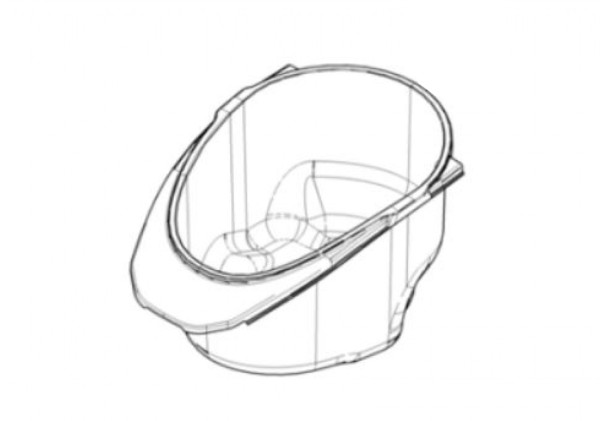 Compartimento para casco Vespa Elettrica (45 / 70)