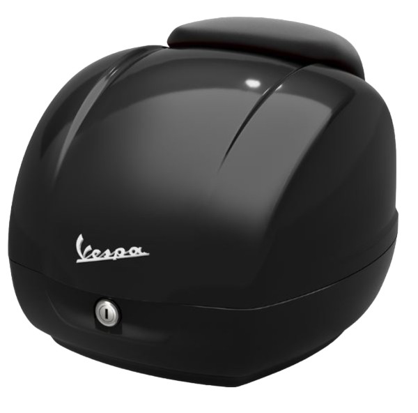 Topcase original para Vespa GTS - negro nero cosmo / vulcano / 98/A
