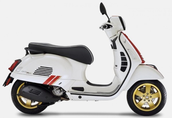 Juego de decoración, Vespa GTS Racing Sixties - rojo
