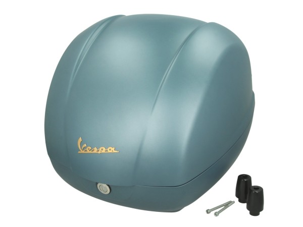 Baúl para Vespa de 36 l, azul, sin acolchado trasero, Blue Officina 8 (D31)