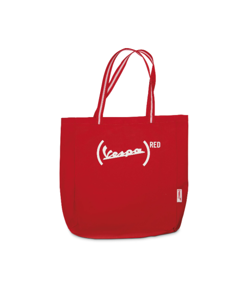 Vespa bolsa de compras de textiles 946 (RED)