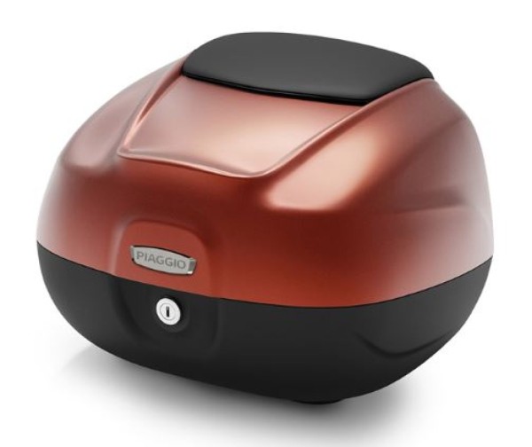 Top Case 37 litros, naranja (A16_arancio opaco) para Piaggio MP3 400 HPE 2022