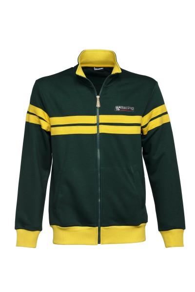 Chaqueta sudadera Vespa, Racing Sixties 60s verde / amarillo