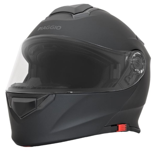 Casco modular Piaggio negro mate