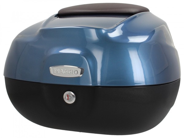 Maleta superior de 37 l con respaldo para Piaggio Medley 125/150 (20-24) - azul 264/A