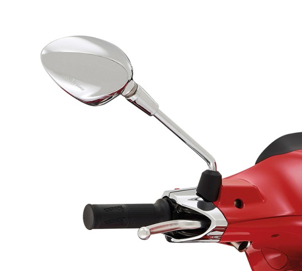 Espejo derecho cromado para Vespa Sprint 50-150ccm 2T/4T