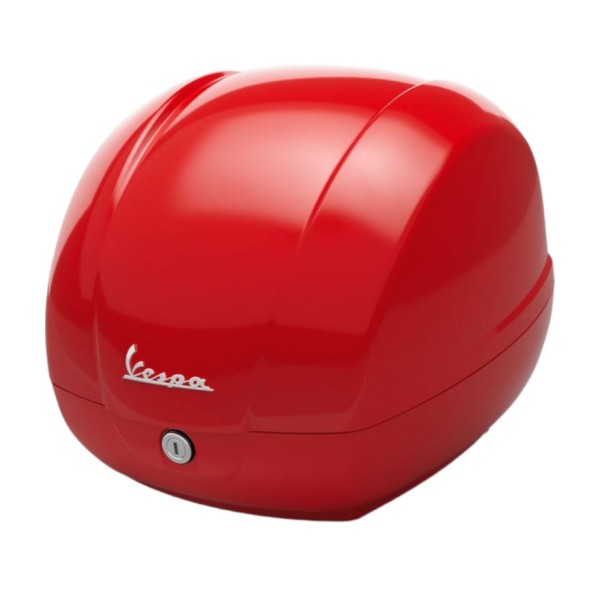 Baúl original 36L para Vespa GTS 125/310 y GTV 310 - rojo