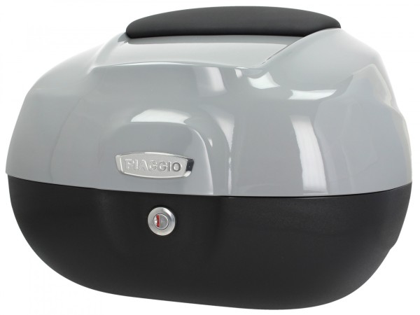 Maleta superior de 37 l con respaldo para Piaggio Medley 125/150 - grigio mouse 715/C