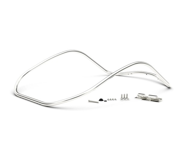 Barra de protección trasera, cromada para Vespa GTS, GTV, GTS Super