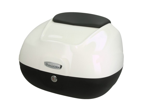Maleta superior de 37 l con respaldo para Piaggio MP3 HPE RST 400 Sport (2022) - montebianco 544